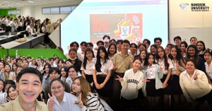 打开课堂，走进真实商业世界！KFC 品牌管理高管走进曼谷大学商学院，为学生分享营销策略